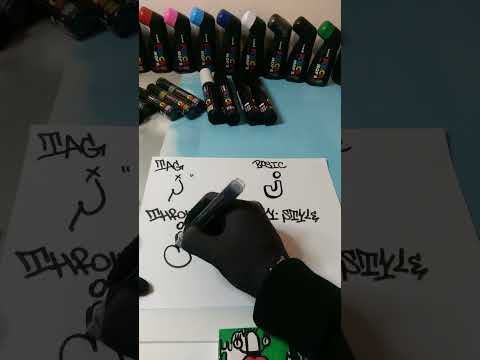 Lowercase GRAFFITI LETTER