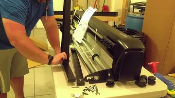 How to Assemble the HP Latex 54 Cutter