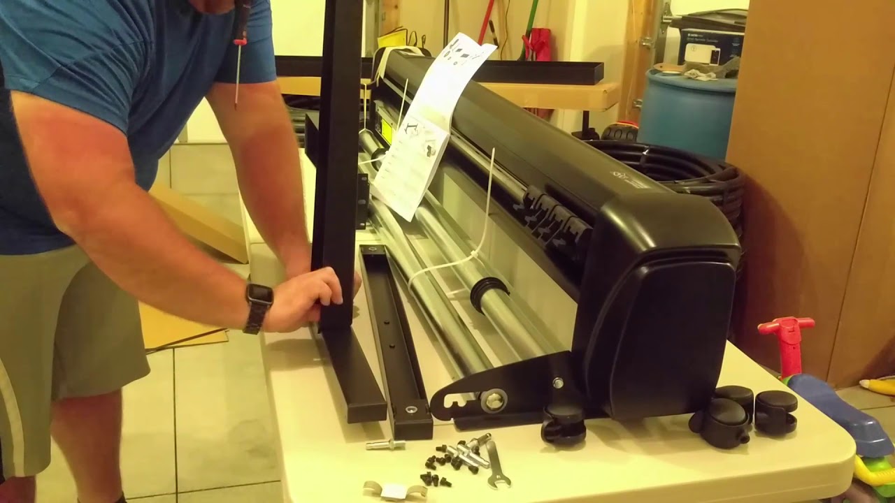How to Assemble the HP Latex 54 Cutter YouTube