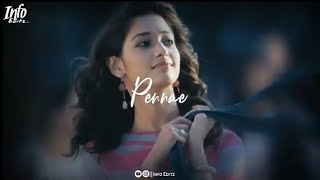 Penne unthan nyabagathai song || paiyaa || whatsapp status || Info editz