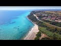 Greece, Halkidiki, Kassandra from the air 2020 (4K)