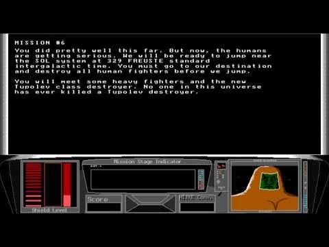 Earth Invasion V1.0 (1993) DOS Shareware Gameplay