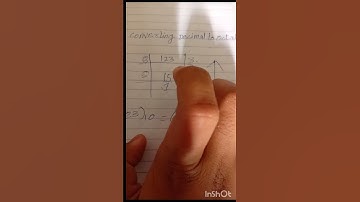 how to convert decimal number system into octal number system #youtube #computer #shorts