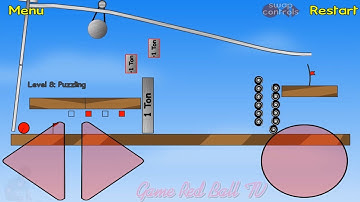 Red ball 1 Complete World 2 Game WALK-THROUGH "LEVEL 1- 12"