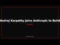 Andrej Karpathy Joins Anthropic to Build the LLM Operating System #Shorts