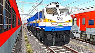 Modern indian train simulator Best Game play videos#youtube screenshot 4