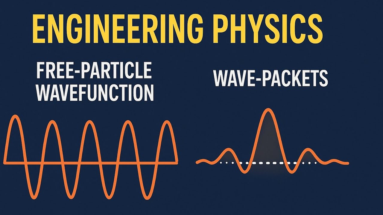 Free - particle wavefunction and wave - packets | Engineering Physics ...