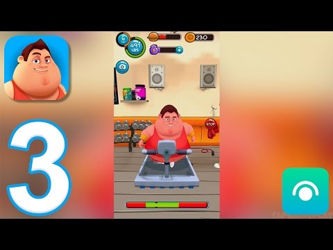 Fit The Fat 2 - Gameplay Walkthrough Part 3 - Treadmill (iOS, Android)