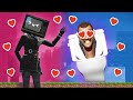 Stickman VS Minecraft: Skibidi Toilet Love Story - AVM Shorts Animation