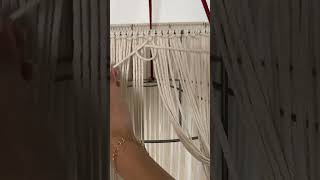 Tutorial Macrame Lampshade Chandelier  #macramelamp #macramechandelier #macramelampshade