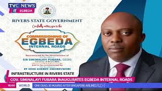 WATCH: Fubara, Oborovweri Inaugurate Egbeda Internal Roads In Rivers