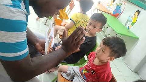 Giờ Học Tiếng Anh của  lớp 3t C2 Trường Mầm Non Phú Cường