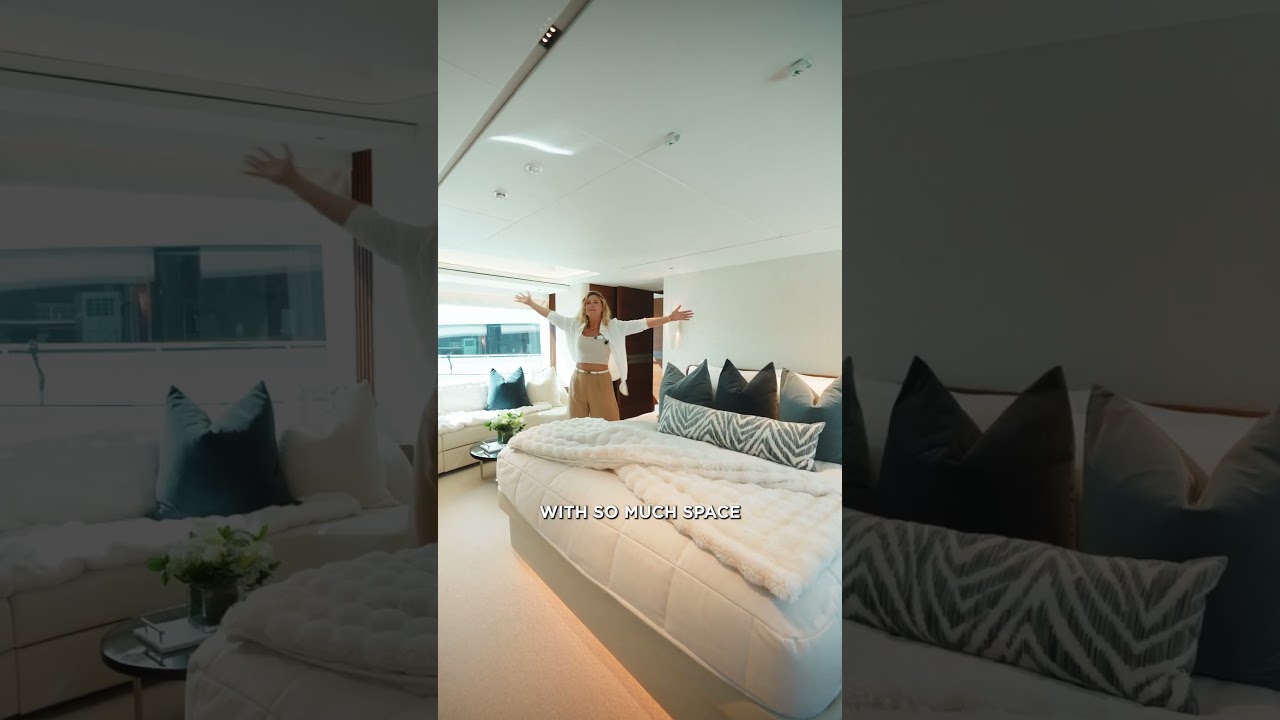 ⁣Meet R&R ⚓️ A 95’ Princess built for unforgettable escapes.