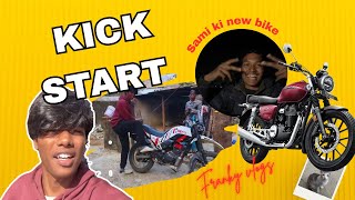 Kick start #frankyvlogs #vlog #ranchi_jharkhand #funny 