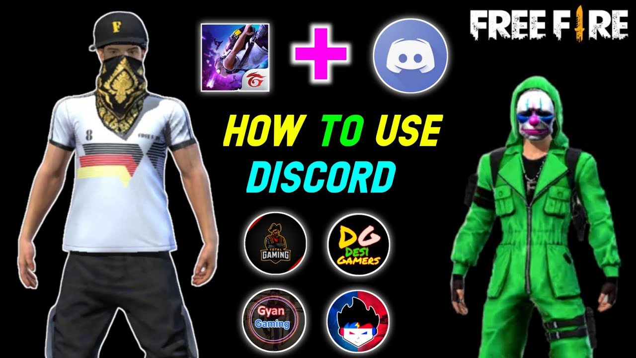 How To Use Discord In Free Fire Free Fire Discord Server Use Discord Free Fire And Pubg Youtube