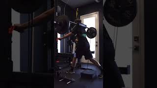 SSB Speed Split Squat vs Bands - Hand Supported
