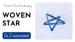 How to do Woven Star