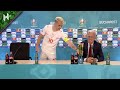 Granit Xhaka gives MOTM trophy to Swiss manager Vladimir Petkovic | Euro 2020