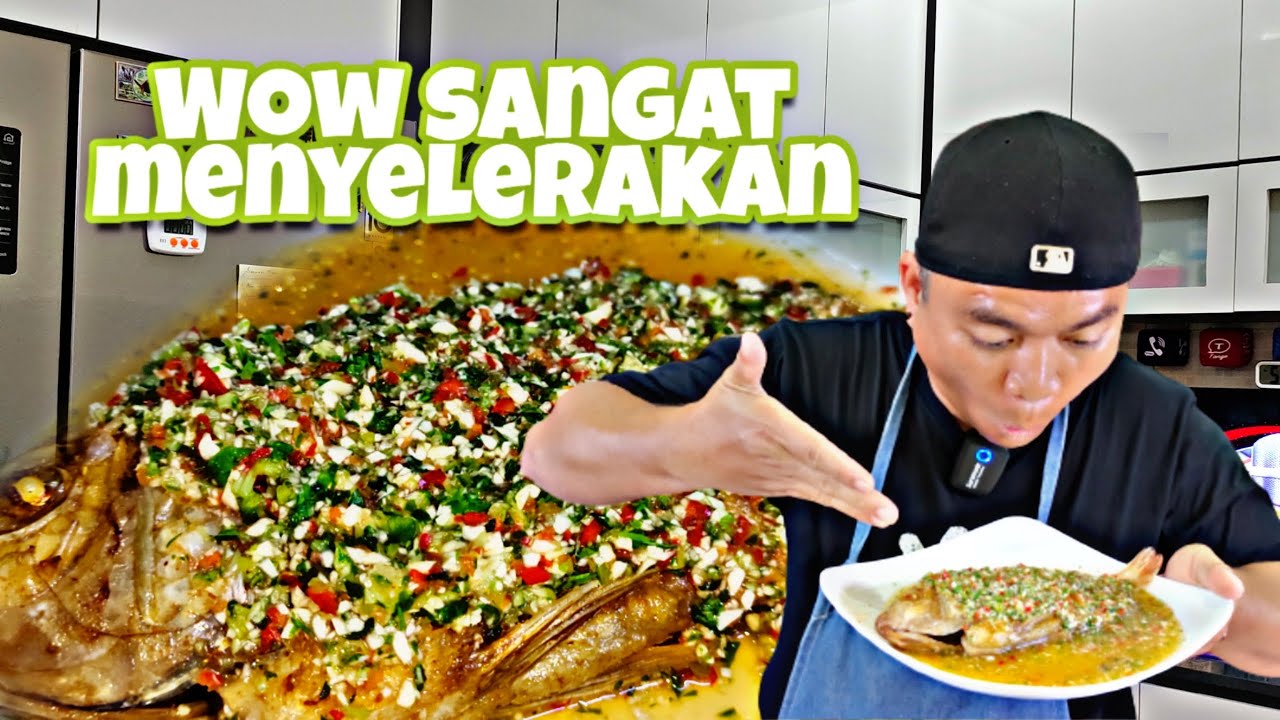 CARA BUAT IKAN TALAPIA GARING BERSOS LEMON PALING MUDAH !!!