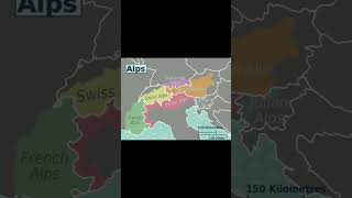 Mountain Ranges on maps || Part 1 || Rockies, Appalachian, Alps