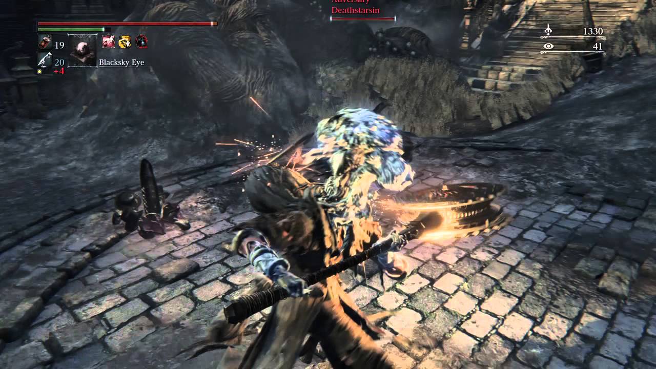 Bloodborne™ Pvp Sheer Power From an Arcane Only Pizza Cutter YouTube