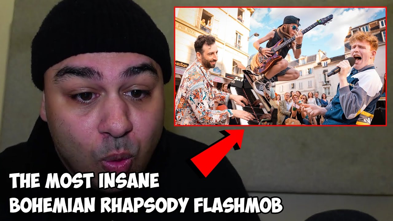 The most INSANE Bohemian Rhapsody Flashmob you will ever see!! (Julien