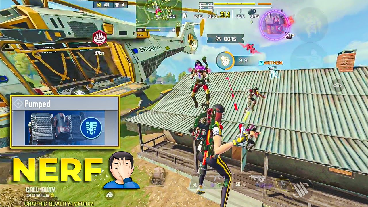 WHY DID CODM NERF PUMPED CLASS AFTER BUFF🤦🏻‍♂️| INTENSE PUMPED CLASS GAMEPLAY | CODM !
