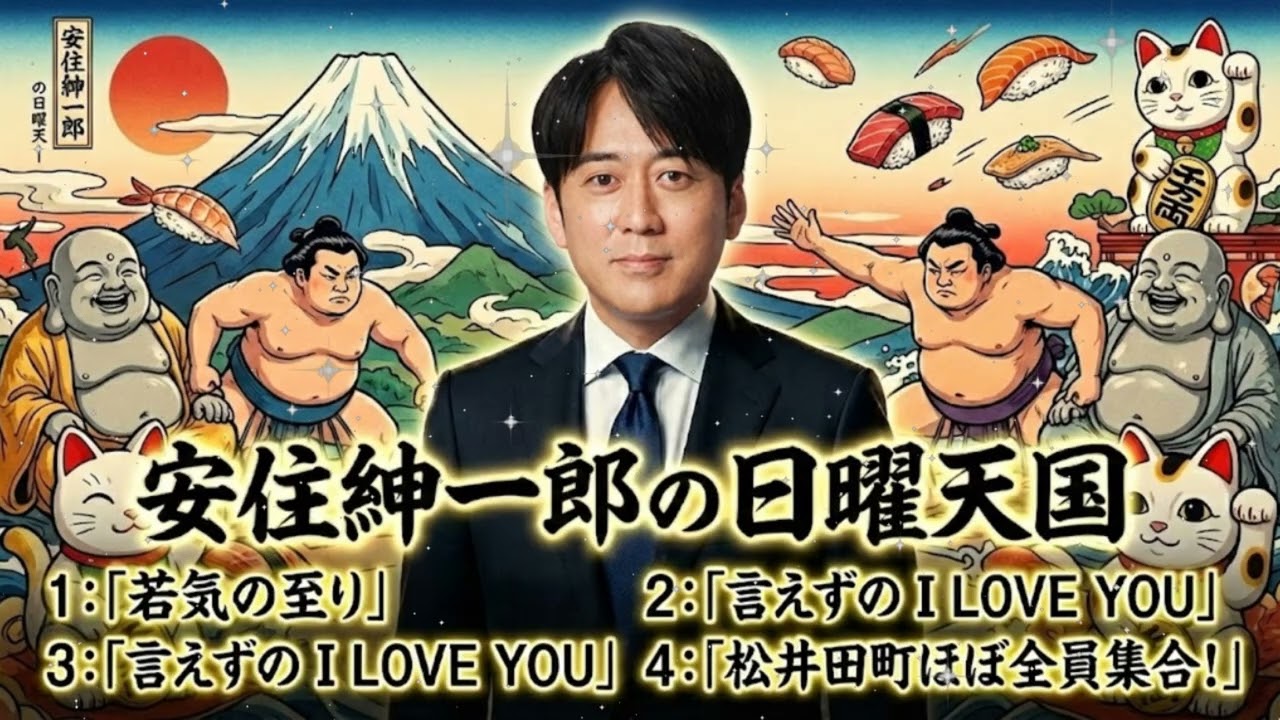 🤣【神回】「恥ずかしすぎて聞いてられないｗ」安住紳一郎が悶絶！『言えずの I LOVE YOU』傑作選 🚫 青春の黒歴史と不器用な愛の話【日曜天国 作業用BGM】