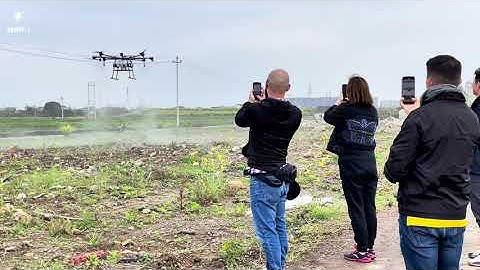 Demo flight of 92L H200 Agricultural Drone | Spider-i UAV