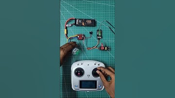 Controlling 555 motor and mg995 Servo motor using flysky fs i6s transmitter | Tamil #icctech #flysky