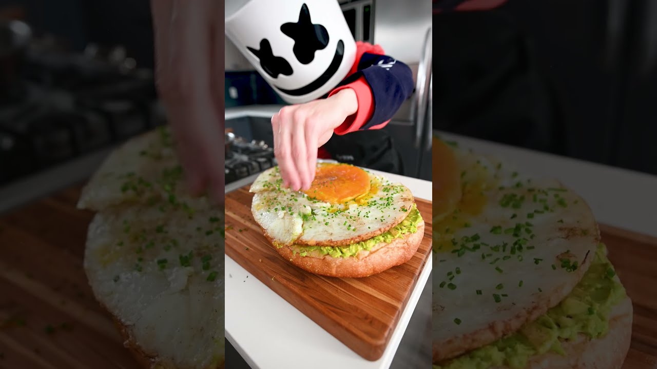 Ostrich Egg Shorts Avocado Toast