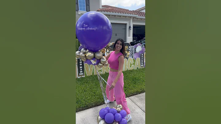 Easy balloon bouquet. Jumbo balloon tutorial. Easy balloon decoration. DIY balloon decoration🎈