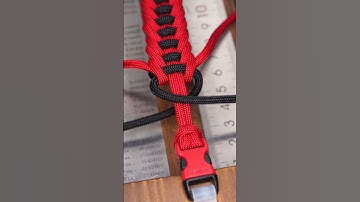 Red Viper paracord bracelet #shorts #paracord #bracelet #knot #handmade