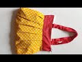 न क्विल्टिंग , न अस्तर , न फोम ,10 मिनट में बैग बनाए // New  Zipper Bag // Bag banane Ka tarika