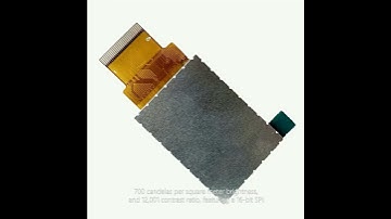 Ultra HD RGB IPS TFT LCD Display Module 2 Inch 480x640 RGB16bit SPI Interface