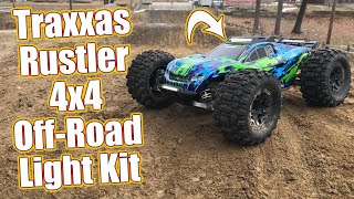 More Options! Off-Road Lights & Chassis Brace Install - Project Rustler 4x4 VXL Update | RC Driver