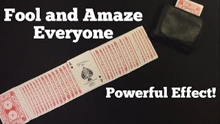 IMPOSSIBLE Card To Wallet Teleportation Trick!