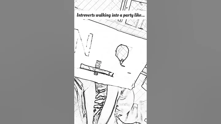 Introverts walking into a party be like...#tiktok #shorts #introvert #relatable #pov
