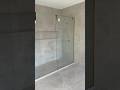 Shower Screen and Mirror Installation #cteahome #newhomebuild #shower #mirror #construction