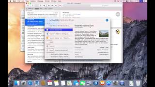 Hands on OS X Yosemite Beta 1 screenshot 2