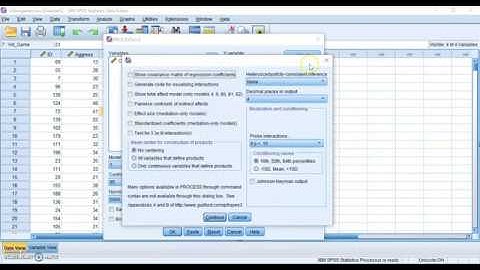 Moderation with Process 3.4