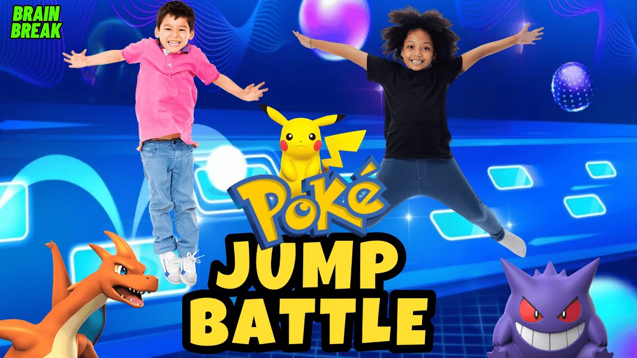 Poke' Jump Tile Battle 2: - Fun Kids Exercise Brain Break | Tile Jump ...