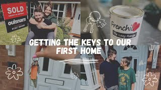 Getting the keys to our first home!  House tour | Day 2&3 | Renovation projects