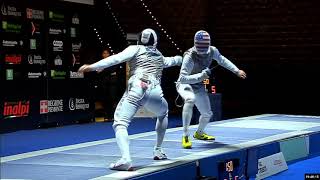 Grand Prix Turin 2020 Men's Foil Final MASSIALAS USA vs MEINHARDT USA screenshot 1