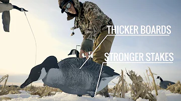 The World's Most Premium Canada Goose Silhouette Decoys | White Rock Decoys