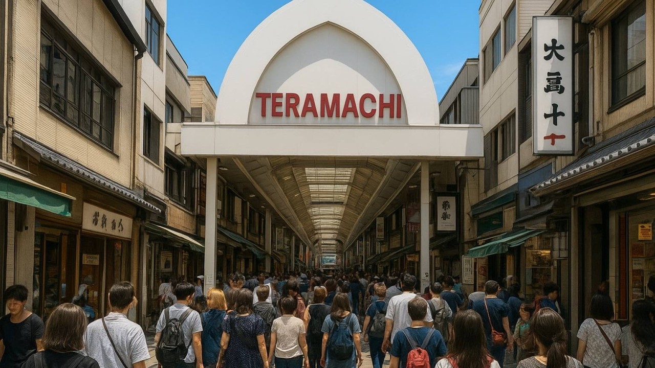 Teramachi Street Kyoto, Vibrant Shopping Arcade in Japan 🇯🇵, Walking The Earth