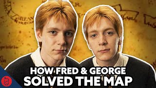 How Fred And George Solved The Marauders Map Harry Potter Film Theory