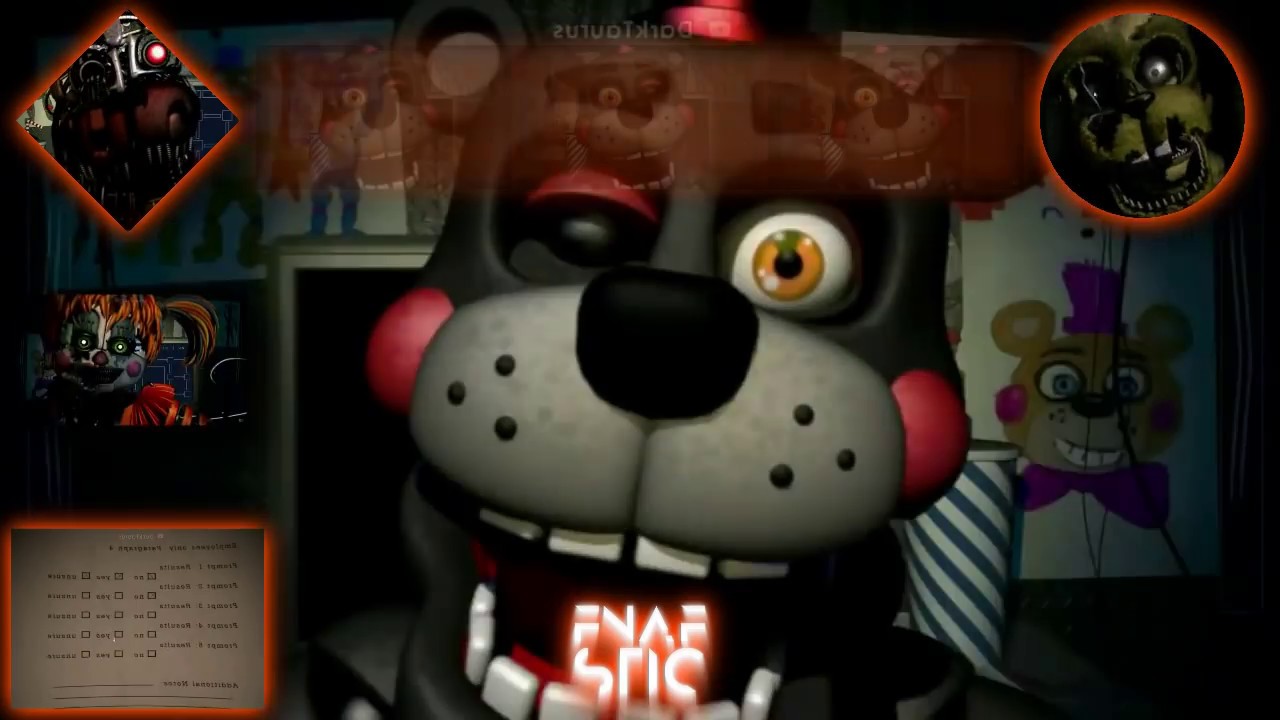 [FNaF 6] Freddy Fazbear's Pizzeria Simulator  [Sparta Dark Ubercharge Remix] FNaFstic