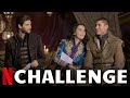 SHADOW AND BONE Cast Plays The "Take That Quote" Quiz Challenge |  Jessie, Ben, Archie, Freddy & Kit