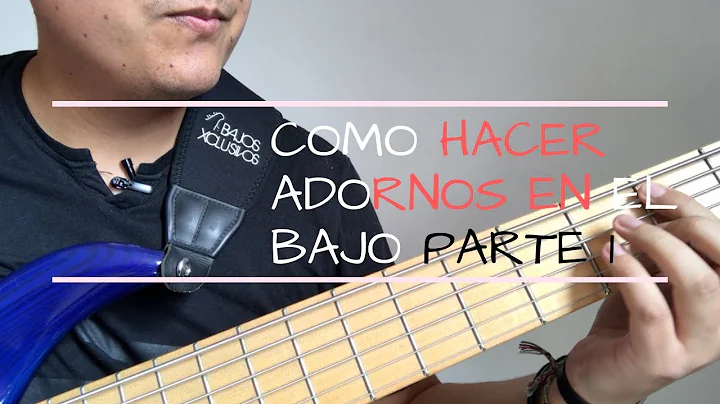 TIPS  para Hacer adornos en las canciones I BAJO I...